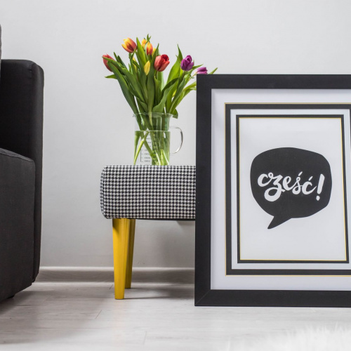 Czarna nowoczesna 45-02-88 - 2