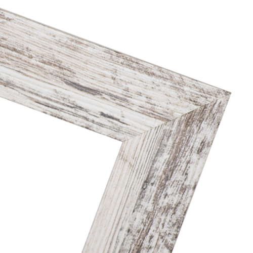 Biała podpalane drewno