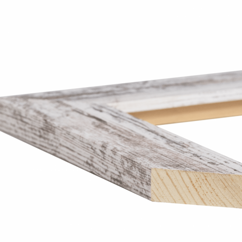 Biała podpalane drewno - 2