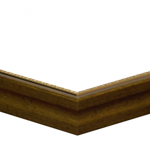 Złota przecierana zdobiona rama - 4