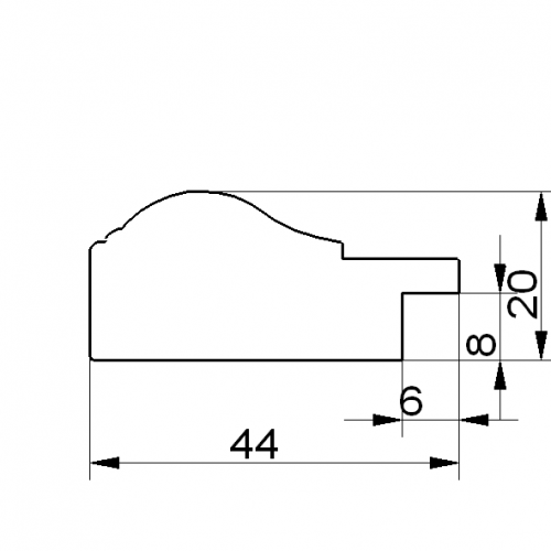 Złota ramka do obrazów - 5