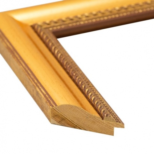 Złota błyszcząca ramka do obrazów - 2