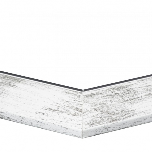 Biało-srebrna przecierana - 4