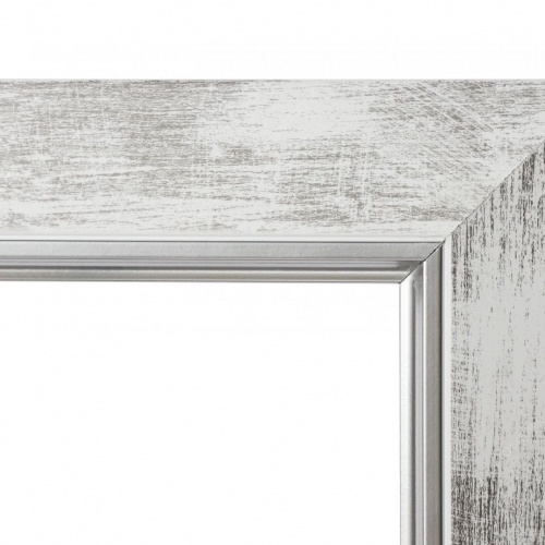 Biało-srebrna przecierana - 3