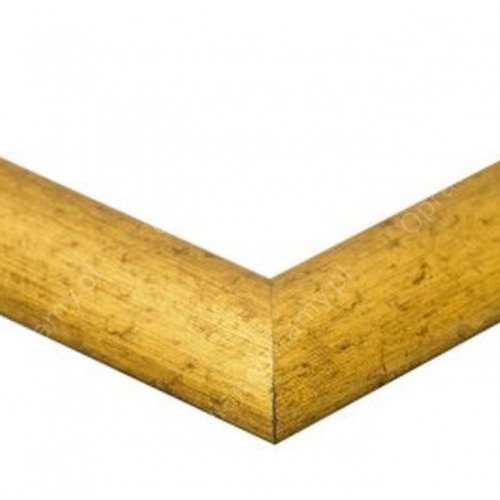 Ramka złoty półwałek - 4