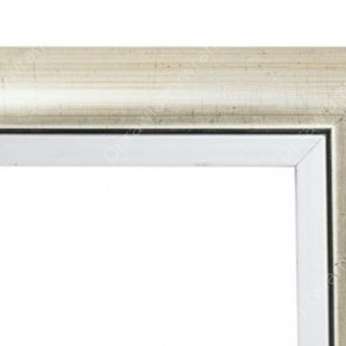 Ramka srebrny półwałek - 3