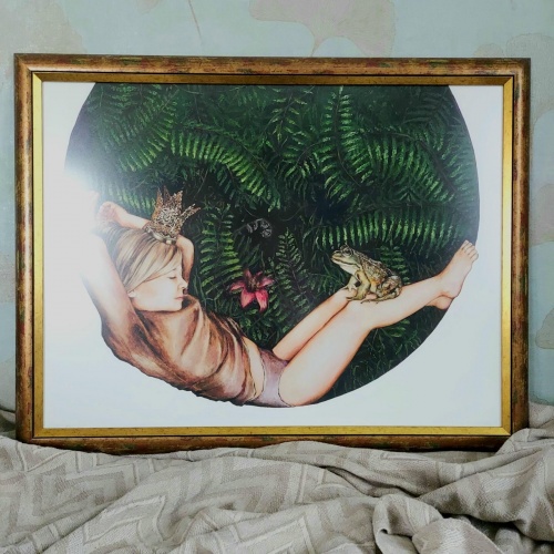 Moro zielono-złota ramka - 2