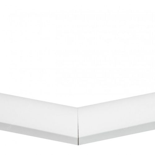 Ramka biały półwałek - 4