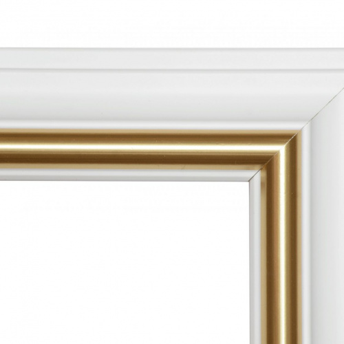 Biała ze złotym paskiem - 3