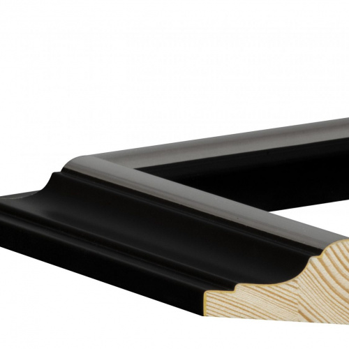 Czarna ze srebrnym paskiem - 2