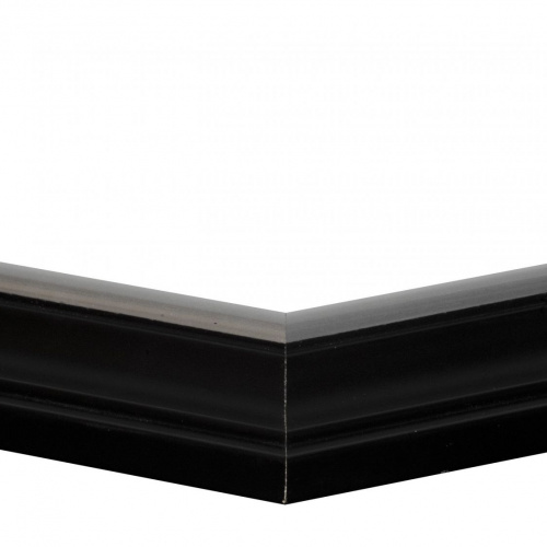 Czarna ze srebrnym paskiem - 4