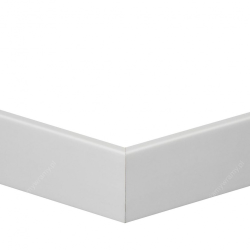 Klasyczna biała ramka do lustra - 4