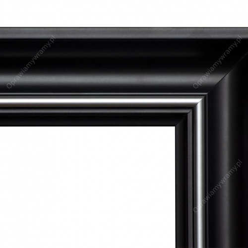 Klasyczna czarna rama do luster - 3