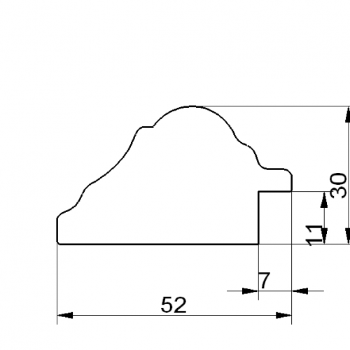 Czarna ze złotym ornamentem - 5