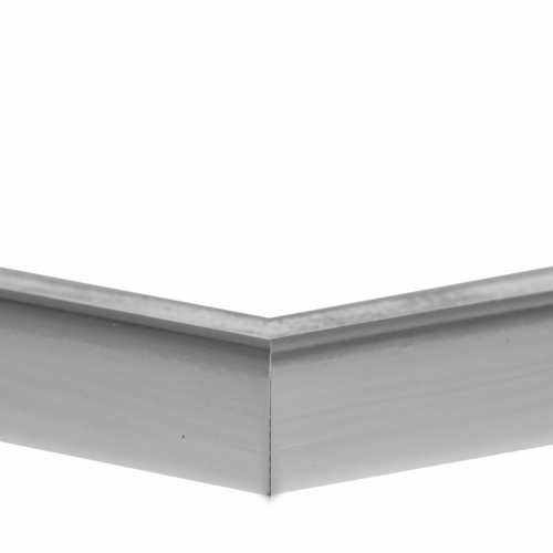 Srebrna rama przecierana na biało - 4