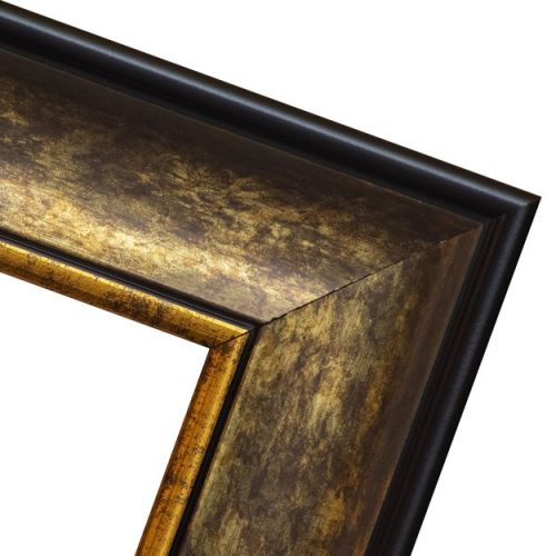 Czarnozłota cieniowana ramka oprawa obrazów