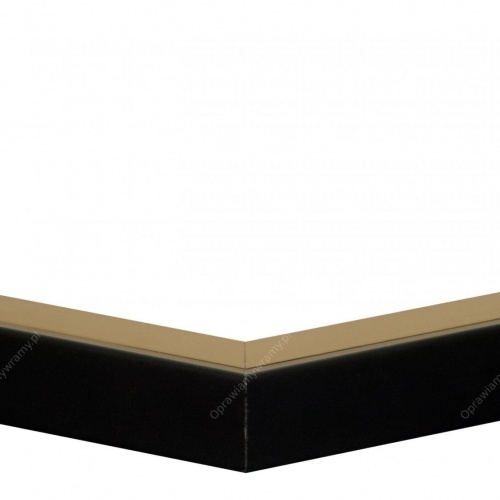 Czarny mat ze złotym - 4