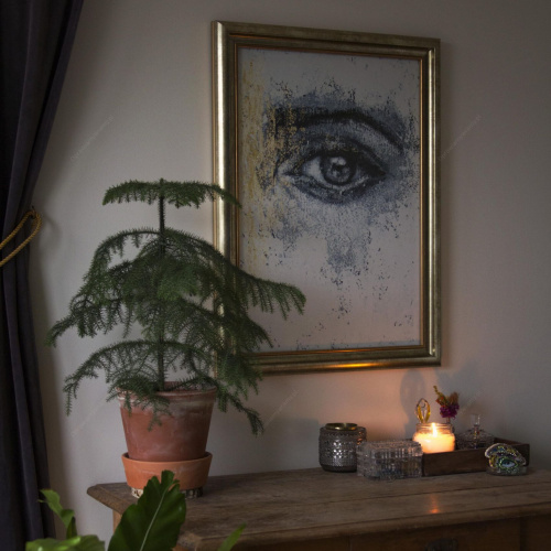 Szampańska rama art deco - 4