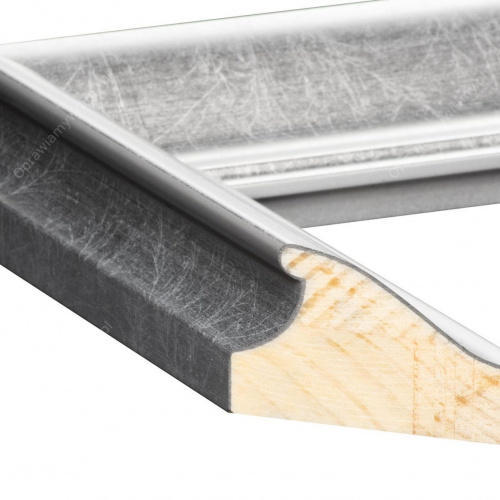 Srebrna rama na połysk - 2