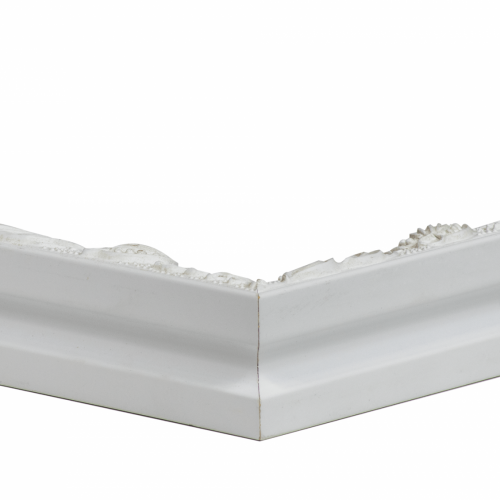 Biała matowa z ornamentem - 9