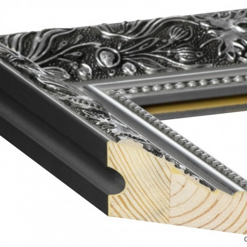 Bogato zdobiona srebrna - 4