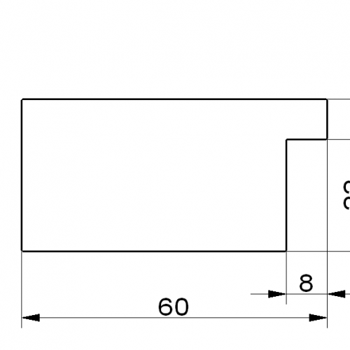 Szeroka złotobrązowa rama - 5