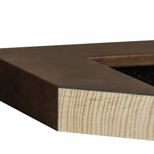 Szeroka miedziana ramka - 2