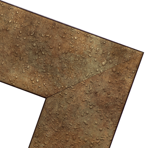 Szeroka miedziana ramka