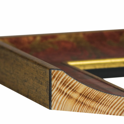 Bordowa ze złotym - 2