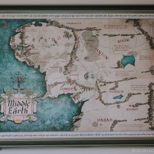 Ciemna zieleń i srebro rama - 9