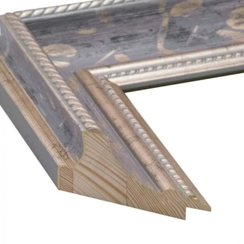 Srebrno-niebieska ozdobna - 2