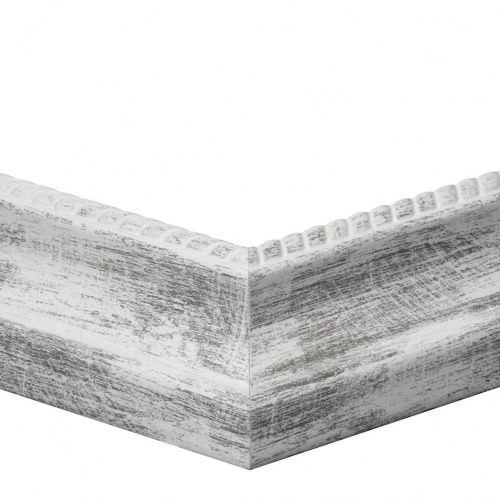 Ozdobna biała przecierana - 4