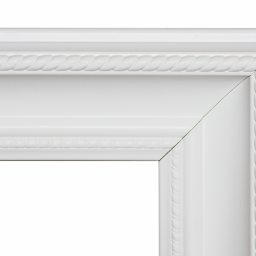 Biała matowa ozdobna - 4