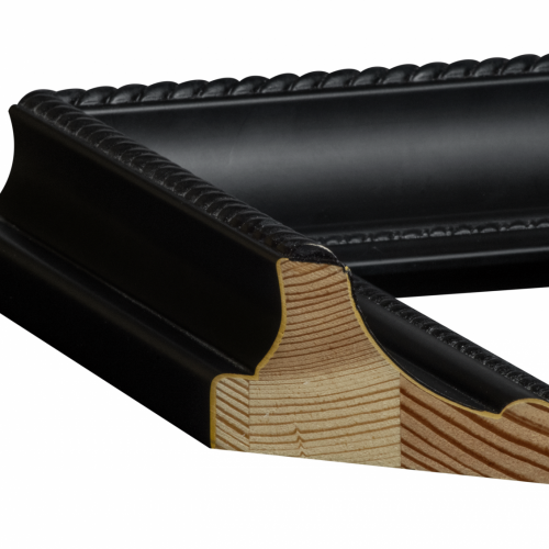 Czarna matowa ozdobna - 5