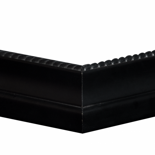 Czarna matowa ozdobna - 7