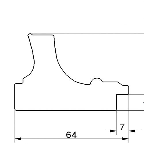 Czarna matowa ozdobna - 8