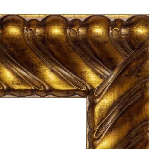 Złota rama art deco - 3