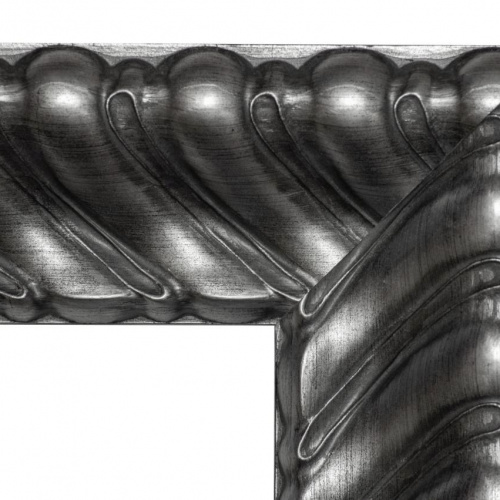 Srebrna rama art deco - 3