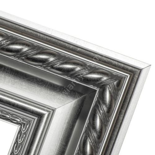 Barokowa srebrna rama do lustra