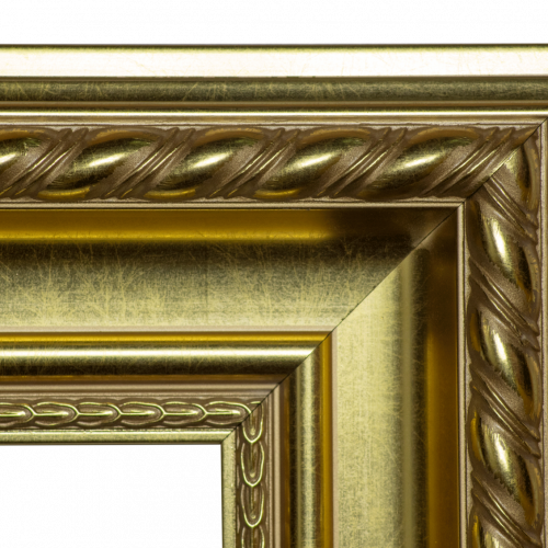 Złota błyszcząca rama do luster - 3