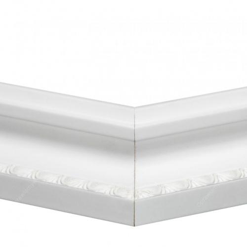 Biała szeroka zdobiona - 4